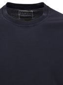 Fedeli Crew Neck Cotton T Shirt