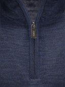 Fedeli Wool Zipped Sweater