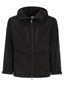 Colmar One Colour Hooded Jacket In Taffeta