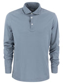 Fedeli met lange mouwen katoenen poloshirt