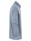 Fedeli met lange mouwen katoenen poloshirt