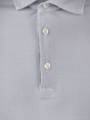 Polo en coton à manches longues Fedeli