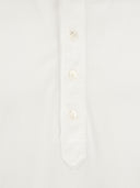 Fedeli Vijf katoenen poloshirt met lange mouwen