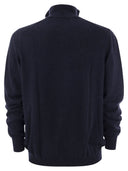 Fedeli Favonio Zip Turtleneck Sweater In Cashmere