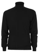 Fedeli Derby Wool Turtleneck Sweater