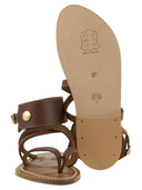 Longchamp longchamp x k.jacques sandali in pelle