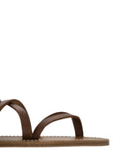 Longchamp longchamp x k.jacques sandali in pelle