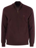 Polo Ralph Lauren Wool pullover z pół zbiwu