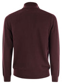 Polo Ralph Lauren Wool pullover z pół zbiwu