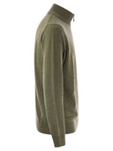 Polo Ralph Lauren Wool Pullover With Half Zip