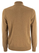 Pologo de lana de polo Ralph Lauren con media cremallera