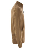 Pologo de lana de polo Ralph Lauren con media cremallera