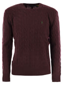 Polo Ralph Lauren Wool And Cashmere Cable Knit Sweater
