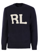 Polo Ralph Lauren Rl Wool Inlay Sweater