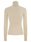 Jumper Turtleneck in lana d'oca Canada