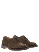 Lace in pelle Daniel in pelle scamosciata di Tricker