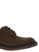 Lace in pelle Daniel in pelle scamosciata di Tricker