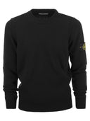 Stone Island Wool Blend Crew Neck Knitwear