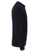 Stone Island Ribbed Sweater In Virgin Wool