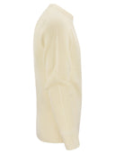 Stone Island Ribbed Sweater In Virgin Wool