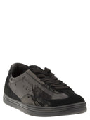 Stone Island Fabric, Suede And Rubber Trainers