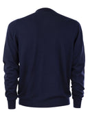 Fedeli Crew Neck Sweater In Superfine Virgin Wool
