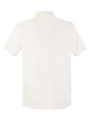 Fedeli Cotton Polo Shirt With Open Collar
