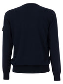 Stone Island Crew Neck Cotton Jumper