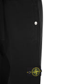 Stone Island Cargo Bermuda Shorts In Brushed Cotton Fleece