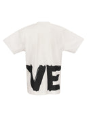 Burberry Carrick Love Print Cotton Oversized T -shirt