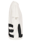 Burberry Carrick Love Print Cotton Oversized T -shirt