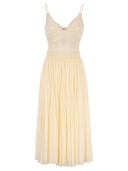 Elisabetta Franchi Tulle Bustier Dress