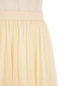 Elisabetta Franchi Tulle Bustier Dress