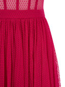 Elisabetta Franchi Tulle Bustier Dress