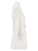 Elisabetta Franchi Cotton Poplin Shirt Minidress