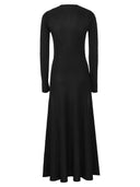 Fabiana Filippi Long Viscose Lurex Dress