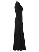 Fabiana Filippi Long Viscose Lurex Dress