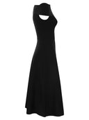 Fabiana Filippi Midi Dress With Straight Neckline