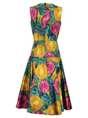Marni Lemonade Sleeveless Midi Dress