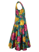 Marni Lemonade Sleeveless Midi Dress