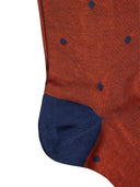 Gallo Polka Dot Cotton Long Socks