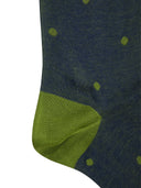Gallo Polka Dot Cotton Long Socks