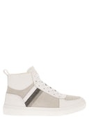 Fabiana Filippi High Leather Sneakers