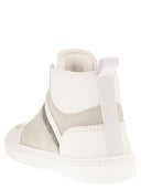 Fabiana Filippi High Leather Sneakers