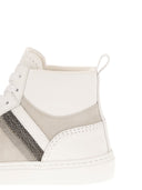 Fabiana Filippi High Leather Sneakers