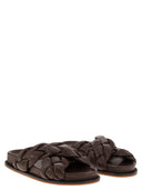 Fabiana Filippi Braided Leather Fussbett Sandal