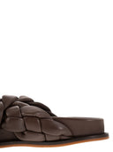 Fabiana Filippi Braided Leather Fussbett Sandal