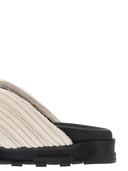 Fabiana Filippi Sandal With Merino Wool Bands