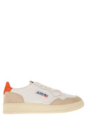 Autry Medalist Low Leather And Suede Sneakers