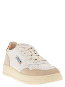 Autry Medalist Low Leather And Suede Sneakers